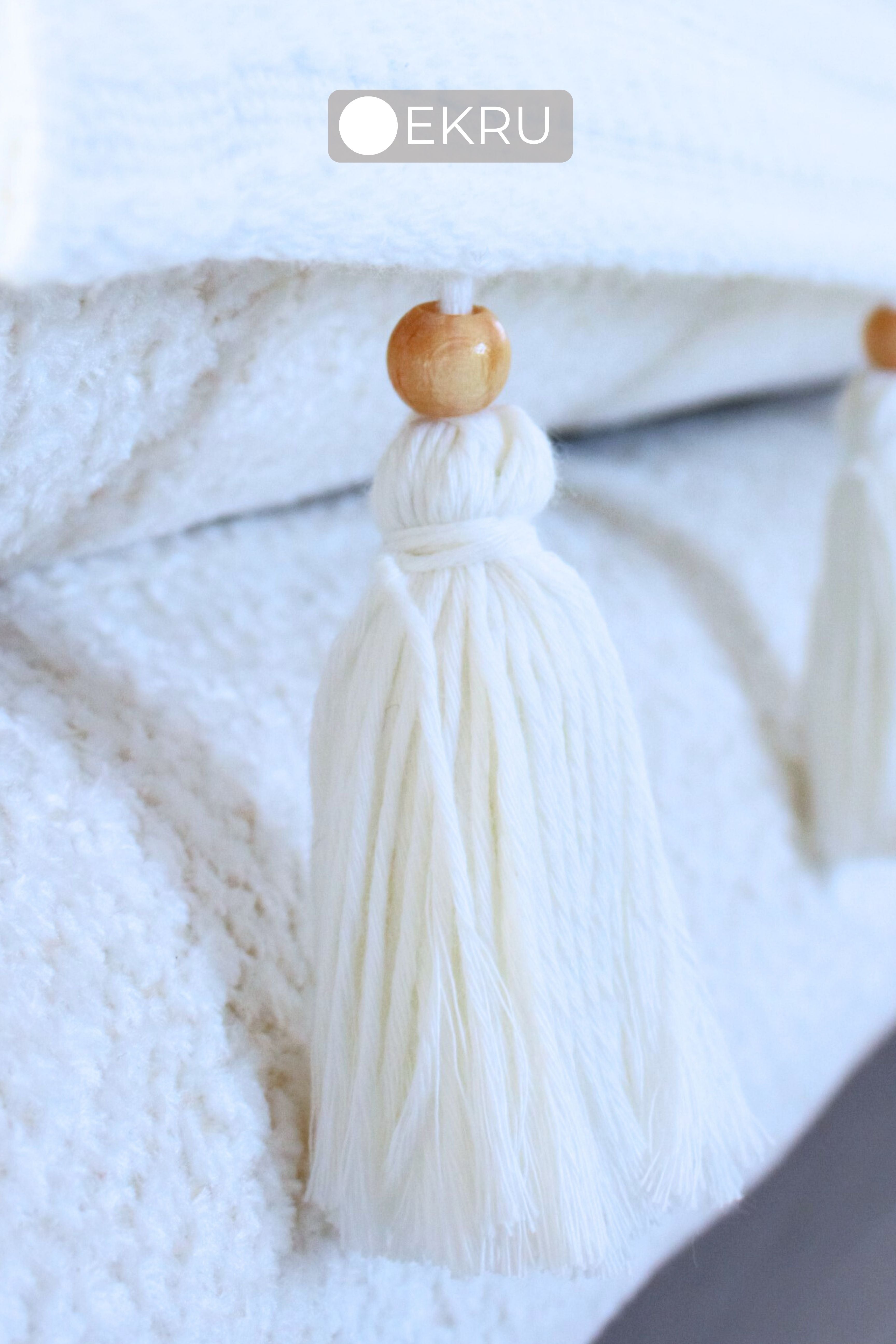 Püsküllü Koltuk Örtüsü | ArvaHome®