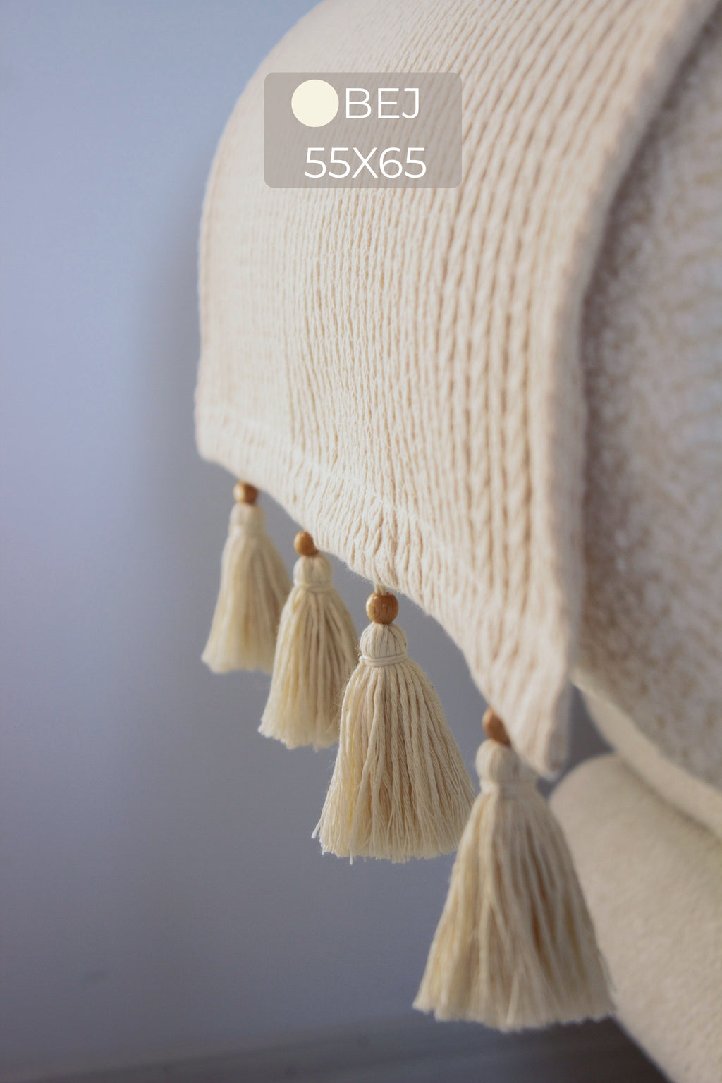 Püsküllü Kenar Örtüsü (2 ADET) | ArvaHome®