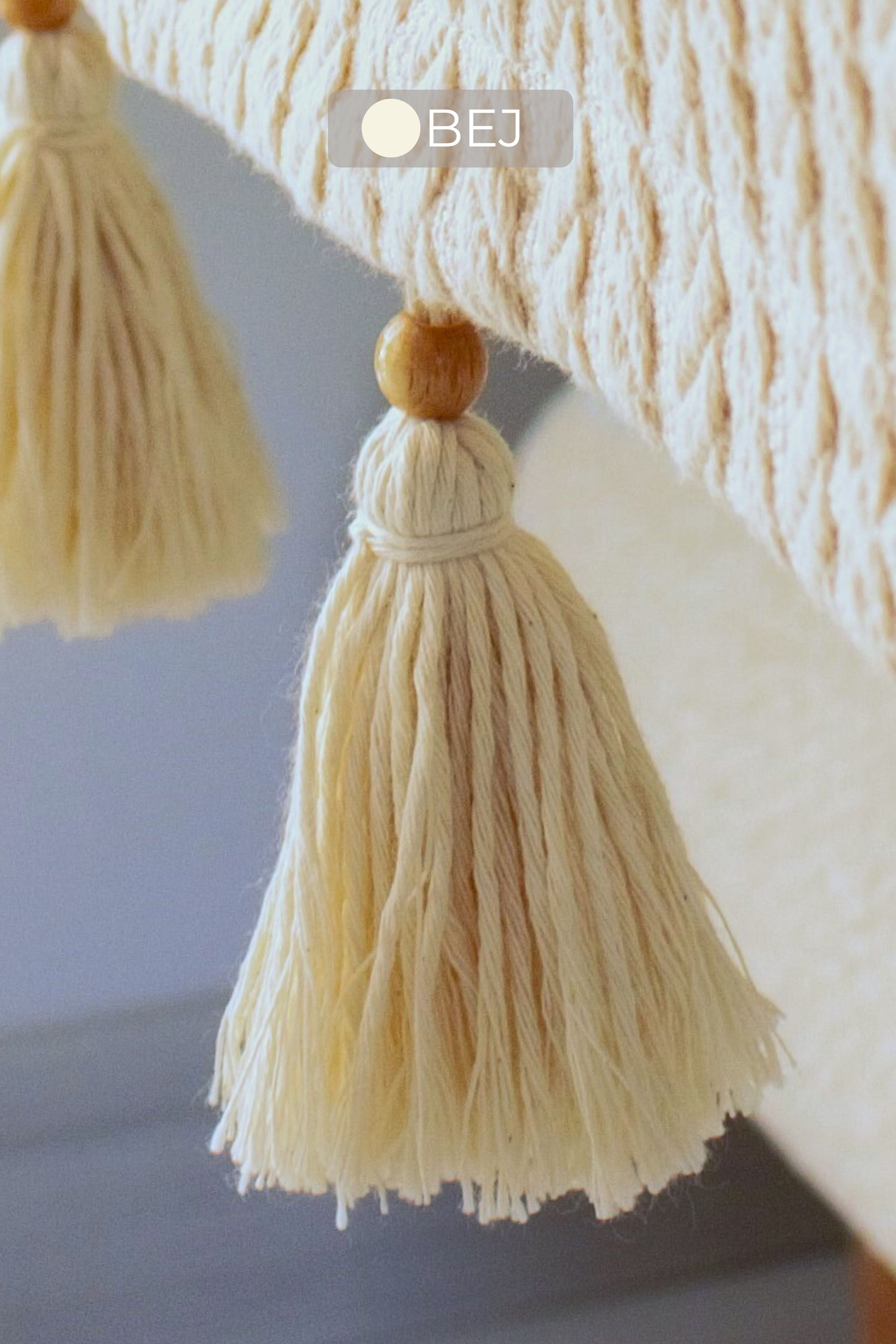 Püsküllü Koltuk Örtüsü | ArvaHome®